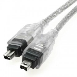FireWire 1394a 6-Pin į 4-Pin Kabelis