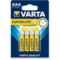 VARTA Superlife AAA baterijos Baterijos ir Įkrovikliai