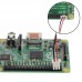 Raspberry Pi 3 dėklas + 2 radiatoriai Atvirojo kodo elektronika