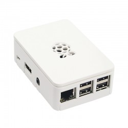 Raspberry Pi 3 Premium Case White Open Source Electronics