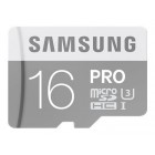 SAMSUNG MicroSD PRO 16GB Class10 R90/W50 + Adapteris Atvirojo kodo elektronika